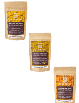 АКЦІЙНИЙ НАБІР -15% на 3 види мелених какао-бобів по 84г